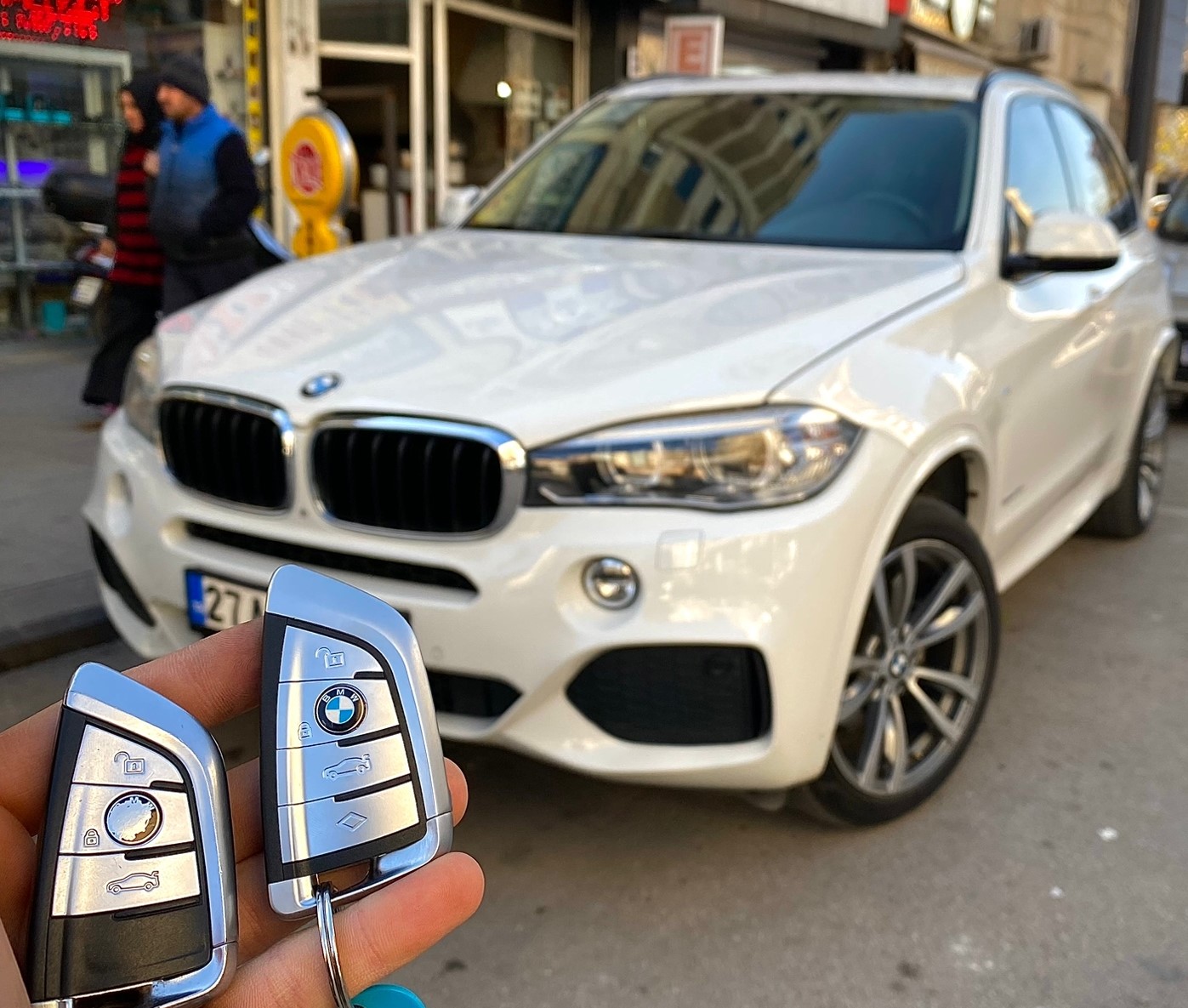 BMW X5 YEDEK ANAHTAR YAPIM UYGULAMASI